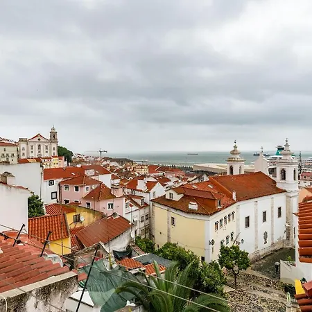Yellow Tones And Irresistible Alfama View Lisbon
